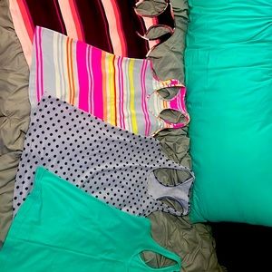 Lululemon fun colours racer back pack!